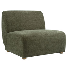 Crescent Armless Lounge Chair